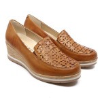 Pitillos mocassin cognac leder 1373